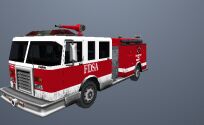 Model vozidla Firetruck