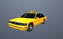 Model vozidla Taxi