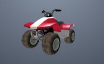 Model vozidla Quad