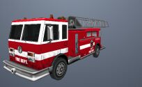 Model vozidla Firetruck