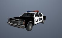 Model vozidla Police Car