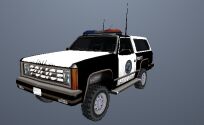 Model vozidla Police Ranger